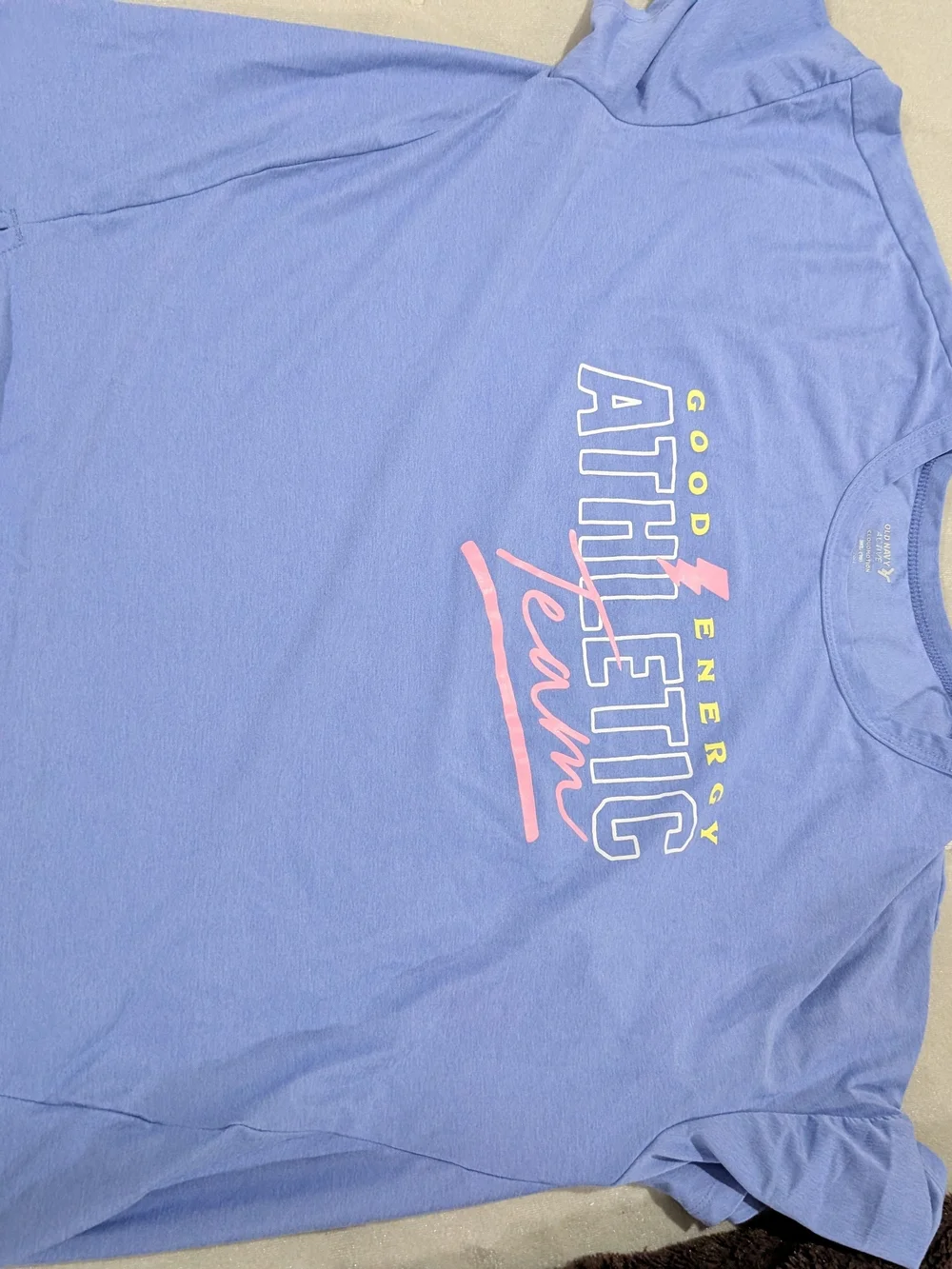 Old Navy Active Lavender Crewneck Tee